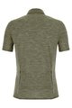 SANTINI srajca - GRAVEL SUMMER WOOL - zelena