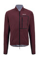 SANTINI Kolesarska  podaljšana jakna - ALPHA TRAIL - bordo