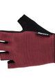 SANTINI Kolesarske rokavice s kratkimi prsti - CUBO  - bordo