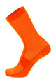 SANTINI Kolesarske klasične nogavice - PURO - oranžna