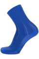 SANTINI Kolesarske klasične nogavice - SFERA - modra