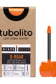 TUBOLITO zračnica - S-TUBO ROAD 700x18/28C BLACK - SV80 - oranžna