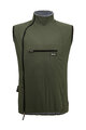 SANTINI Kolesarski brezrokavnik - ALPHA PACK - zelena