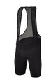 SANTINI Kolesarske kratke hlače z naramnicami - OMNIA - črna