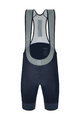 SANTINI Kolesarske kratke hlače z naramnicami - KARMA DELTA - modra