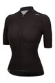 SANTINI Kolesarski dres s kratkimi rokavi - REDUX SPEED - črna