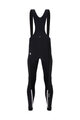 SANTINI Kolesarske dolge hlače z naramnicami - GUARD NIMBUS - črna