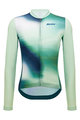 SANTINI Kolesarski dres z dolgimi rokavi poletni - OMBRA ECO SLEEK  - zelena