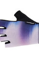 SANTINI Kolesarske rokavice s kratkimi prsti - OMBRA - bela/modra