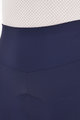SANTINI Kolesarske kratke hlače brez naramnic - GIADA PURE - vijolična/modra