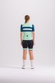 SANTINI Kolesarski dres s kratkimi rokavi - ECO SLEEK NEW BENGAL - svetlo zelena/zelena