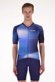 SANTINI Kolesarski dres s kratkimi rokavi - OMBRA - modra