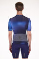 SANTINI Kolesarski dres s kratkimi rokavi - OMBRA - modra