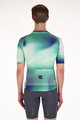 SANTINI Kolesarski dres s kratkimi rokavi - OMBRA - zelena