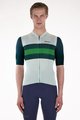 SANTINI Kolesarski dres s kratkimi rokavi - ECO SLEEK NEW BENGAL  - svetlo zelena