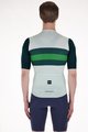 SANTINI Kolesarski dres s kratkimi rokavi - ECO SLEEK NEW BENGAL  - svetlo zelena