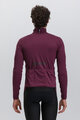 SANTINI Kolesarska  podaljšana jakna - ADAPT MULTI - bordo