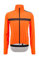 SANTINI Kolesarska  podaljšana jakna - GUARD NEOS - oranžna