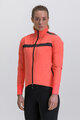 SANTINI Kolesarska  podaljšana jakna - GUARD NEOS - rožnata