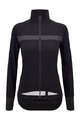 SANTINI Kolesarska  podaljšana jakna - GUARD NEOS - črna
