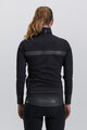 SANTINI Kolesarska  podaljšana jakna - GUARD NEOS - črna