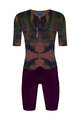 SANTINI Kolesarski kombinezon - MADSS - bordo
