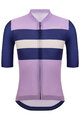 SANTINI Kolesarski dres s kratkimi rokavi - BENGAL - modra/vijolična/bela