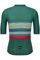 SANTINI Kolesarski dres s kratkimi rokavi - BENGAL EVO - zelena
