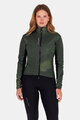 SANTINI Kolesarska  vetru odporna jakna - ALPHA INSULATED - zelena