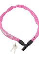 KRYPTONITE ključavnica za kolo - KEEPER 465 - rožnata