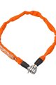 KRYPTONITE ključavnica za kolo - KEEPER 465 COMBO - oranžna