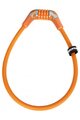 KRYPTONITE ključavnica za kolo - KRYPTOFLEX 1265 - oranžna