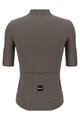 SANTINI Kolesarski dres s kratkimi rokavi - SENSATION - siva