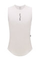 SANTINI Kolesarska  majica brez rokavov - DELTA - bela