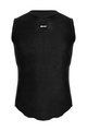 SANTINI Kolesarska  majica brez rokavov - DRY - črna