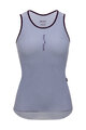 SANTINI Kolesarska  majica brez rokavov - DELTA - svetlo modra