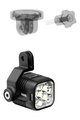 KNOG nosilec za sprednjo luč - BLINDER E-X - črna