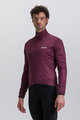 SANTINI Kolesarska  vetru odporna jakna - NEBULA - bordo