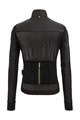 SANTINI Kolesarska  vetru odporna jakna - REDUX LITE  - črna