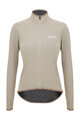 SANTINI Kolesarska  podaljšana jakna - GUARD NIMBUS - bež