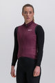 SANTINI Kolesarski brezrokavnik - NEBULA - bordo