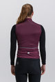 SANTINI Kolesarski brezrokavnik - NEBULA - bordo