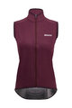SANTINI Kolesarski brezrokavnik - GUARD NIMBUS - bordo