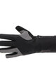 SANTINI Kolesarske  rokavice z dolgimi prsti - FJORD - črna