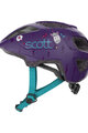 SCOTT Kolesarska čelada - SPUNTO KID - vijolična/modra