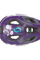 SCOTT Kolesarska čelada - SPUNTO KID - vijolična/modra