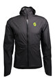 SCOTT nepremočljiva jakna - RC RUN WP - črna/rumena
