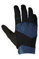SCOTT Kolesarske  rokavice z dolgimi prsti - ENDURO - modra/črna