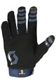 SCOTT Kolesarske  rokavice z dolgimi prsti - ENDURO - modra/črna