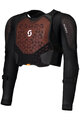 SCOTT Kolesarske blazinice - JACKET PROTECTOR SOFTCON JR - črna